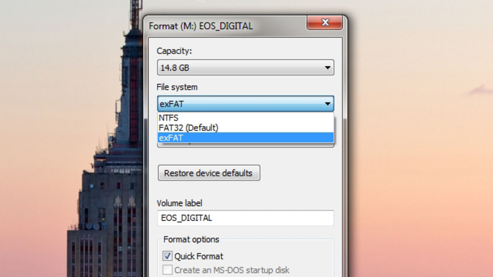 Free fat32 format tool for mac